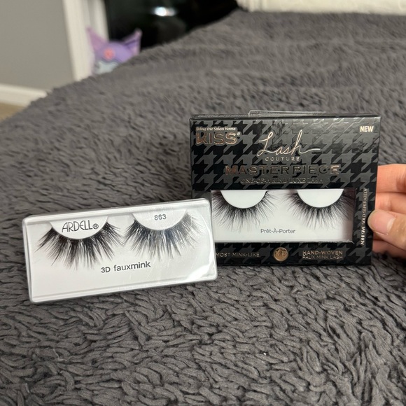 Kiss Other - NEW False Lashes Bundle of 2: Ardell Faux Mink + KISS Masterpiece
